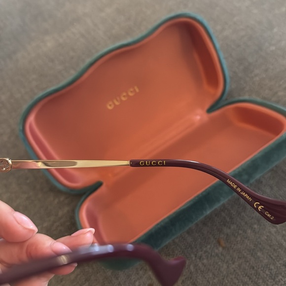 Gucci oversized metal frame sunglasses - Picture 4 of 5